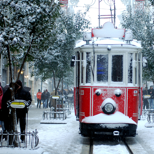 istanbul türkei - winter