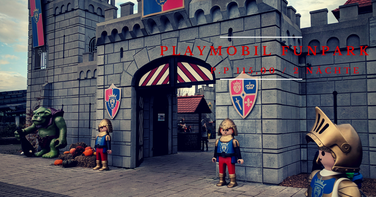 Playmobil Funpark mit übernachtung und Eintrittskarte ab 55€ 1