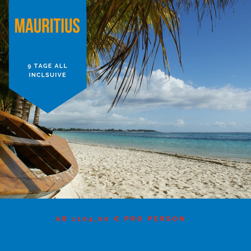 Pauschalreisen Mauritius All inclusive 9 Tage ab 1104,00€ 1