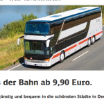 Durch Europa mit dem IC BUS ab 9,99€