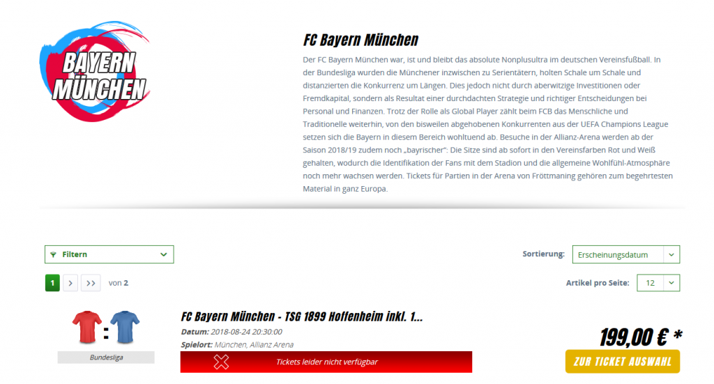 FC Bayern München Tickets1a