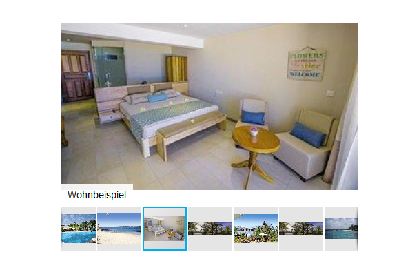 Screenshot Hotel Zimmer Beispiel Mauritius All Inclusive Urlaub günstig ab 1169,00€ - 9 Tage