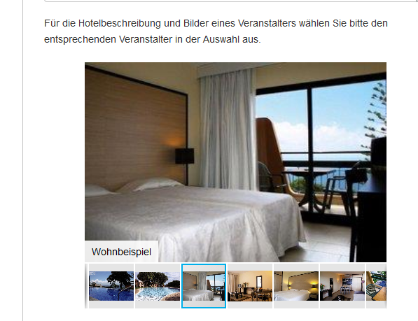 Screenshot Hotel Zimmer Madeira Reise - günstig nach Madeira reisen in den ewigen Frühling ab 139,00€