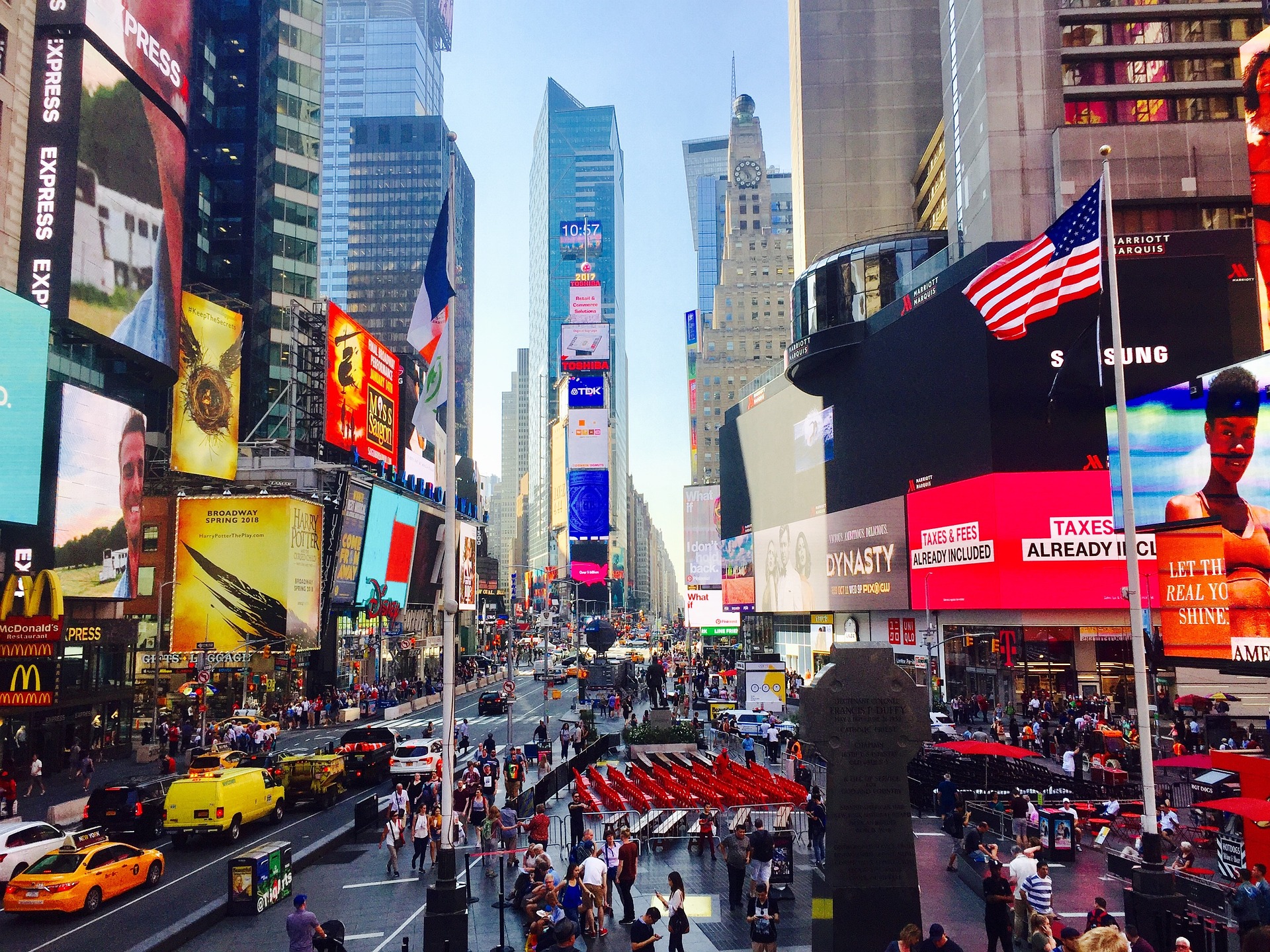 3 Nächte günstig nach New York 490,71€ - pro Person Flug & Hotel = Pauschalreise