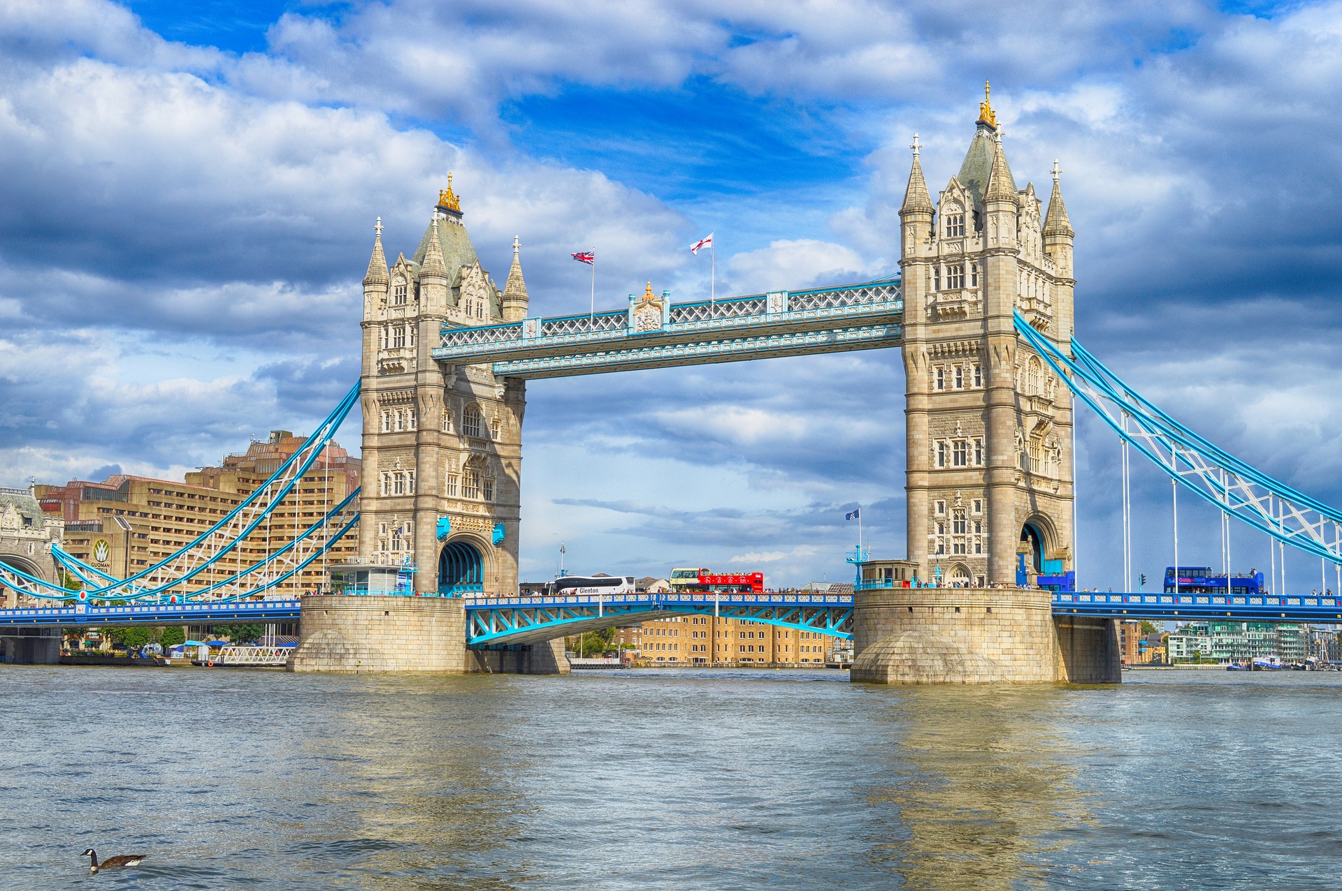 Die berühmte Tower Bridge in London