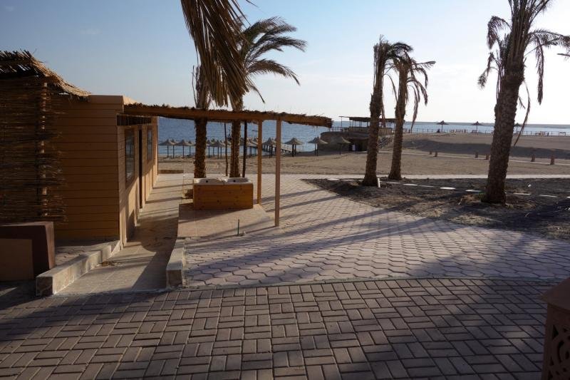 Direkte Strandlage am Roten Meer in Safga der Golfplatz ist auch unmittelbar in der nähe