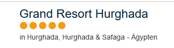 Grand Hotel Hurghada in Ägypten