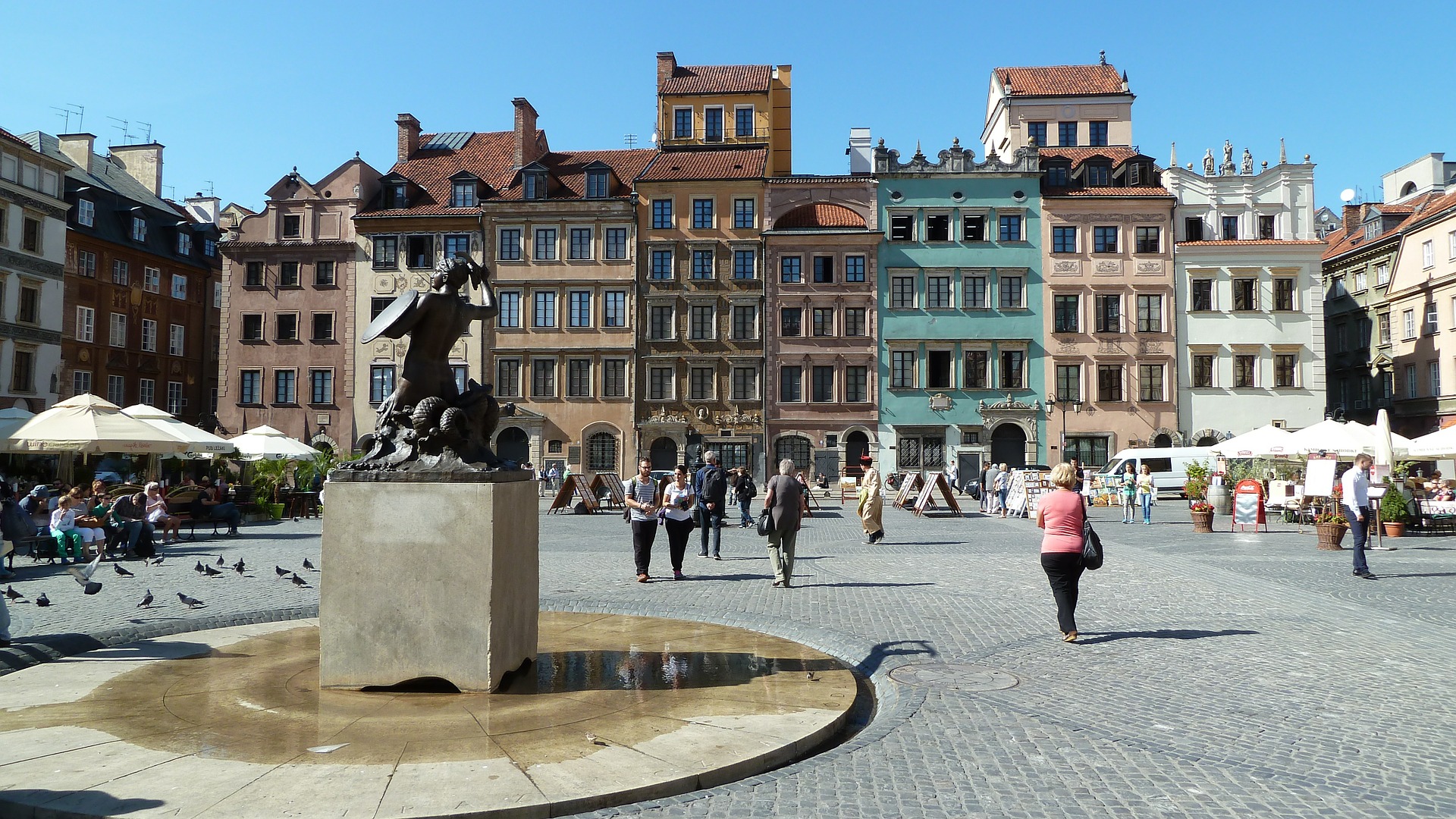 Weltkulturerbe Altstadt von Warschau - Städte Reise Warschau günstigen Flug + Hotel ab 59,98€ 2 Nächte