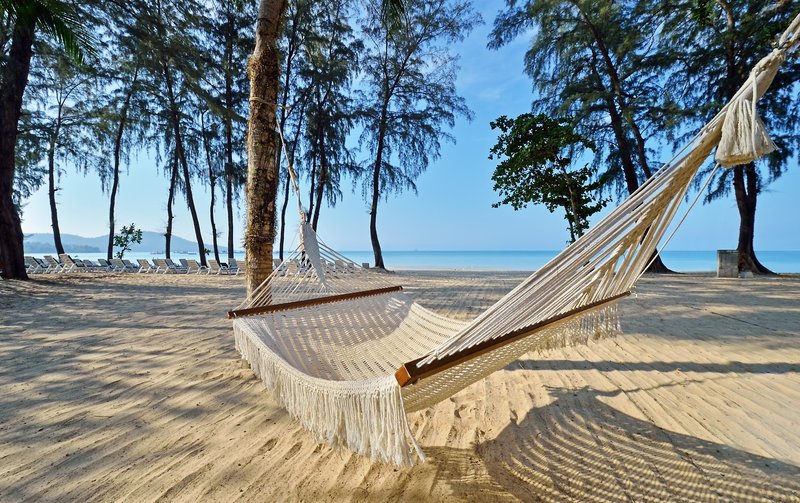 Am Strand hängen in Thailand