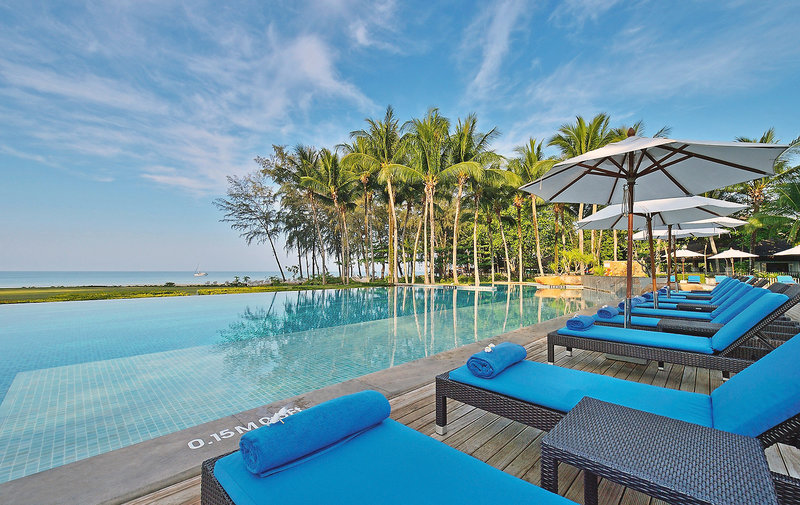 Beispiel Hotel für 100,00€ mehr erhaltet Ihr so ein Luxus Hotel mit Infinity Pool mit direkter Strandlage- wahnsinn