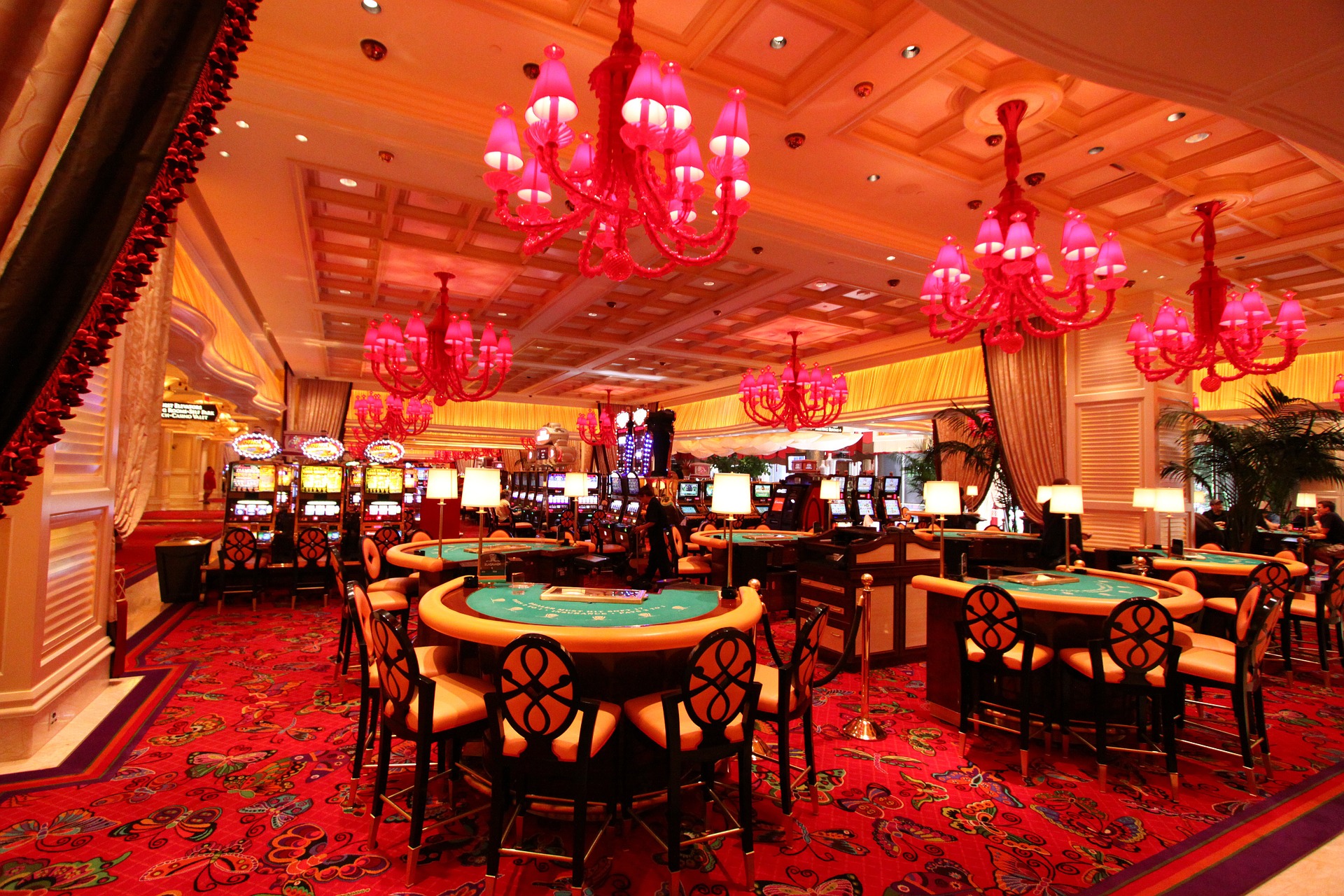 Das berühmte Wynn Casino Hotel in Las Vegas