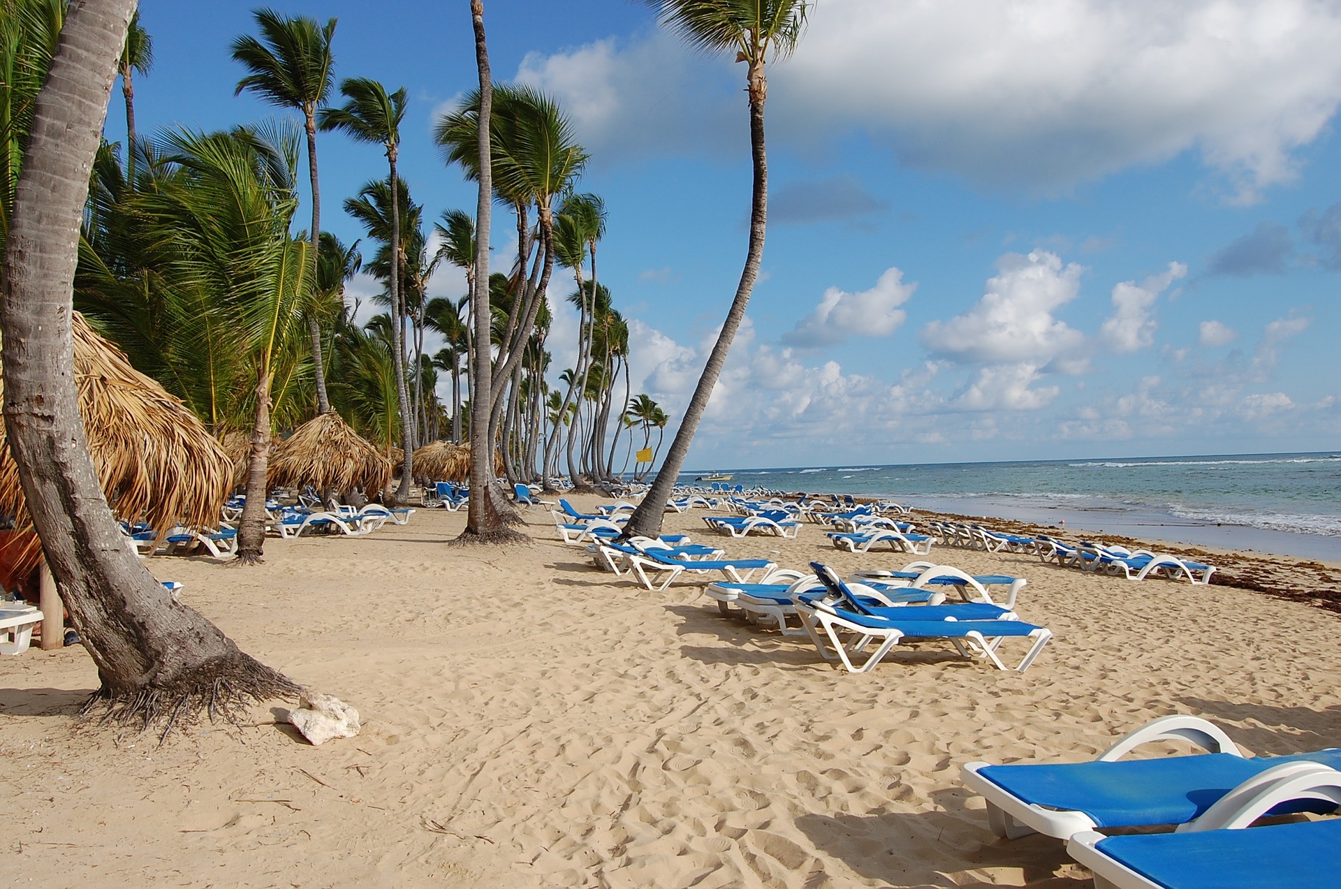 Der Strand am Hotel Seranta Brisas de Bavaro auf der Dominikanischen Republik