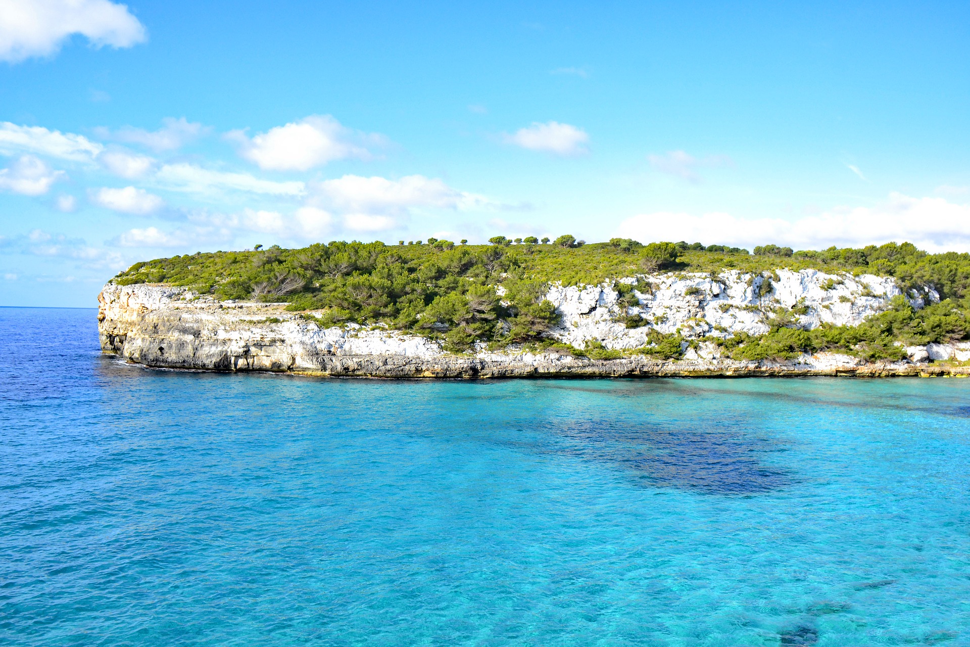 Die östliche Seite der Insel Mallorca hat die schönsten Küsten und Strandabschnitte Europas