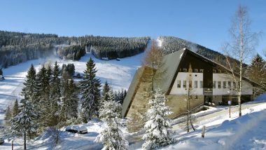 Harrachov Wasserfall Mumlava in Tschechien Skiurlaub - buchen ab 75,00€