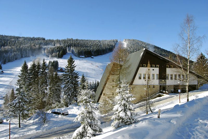 Harrachov Wasserfall Mumlava in Tschechien Skiurlaub - buchen ab 75,00€