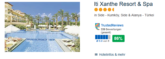 Iti Xanthe Resort Türkei