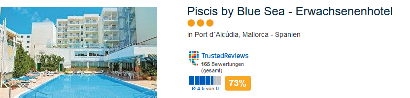 Piscis by Blue Sea - Erwachsenenhotel Mallorca