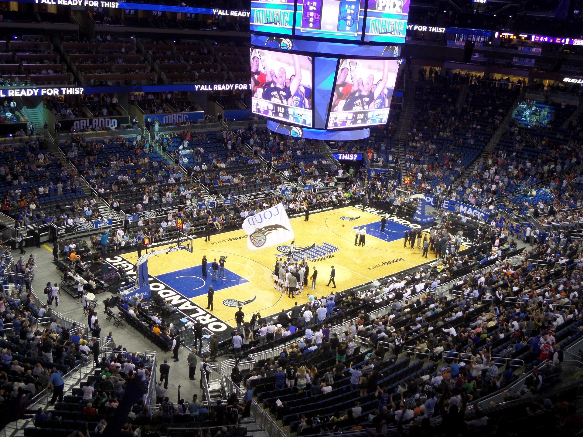 Städtereise nach Orlando - NBA gucken im Stadion der Basketeballmannschaft Orlando Magic - NBA Spiel Orlando Ticket