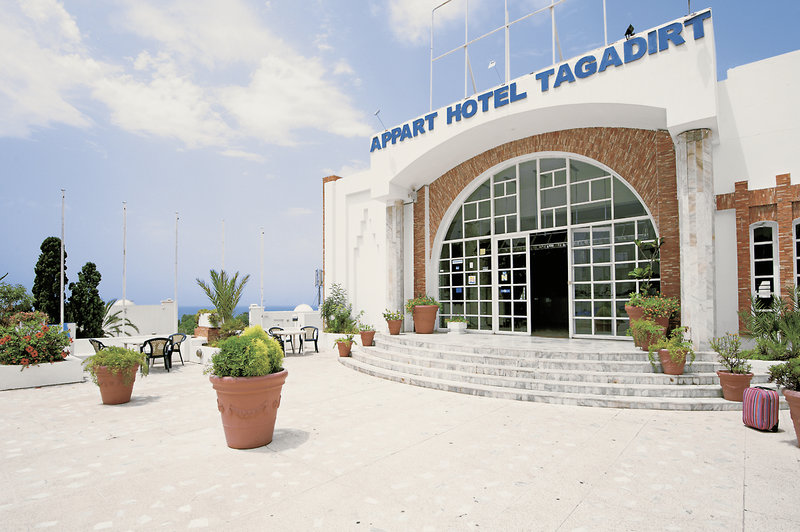 3 Sterne Hotel in Marokko an der Attlantikküste von vorne