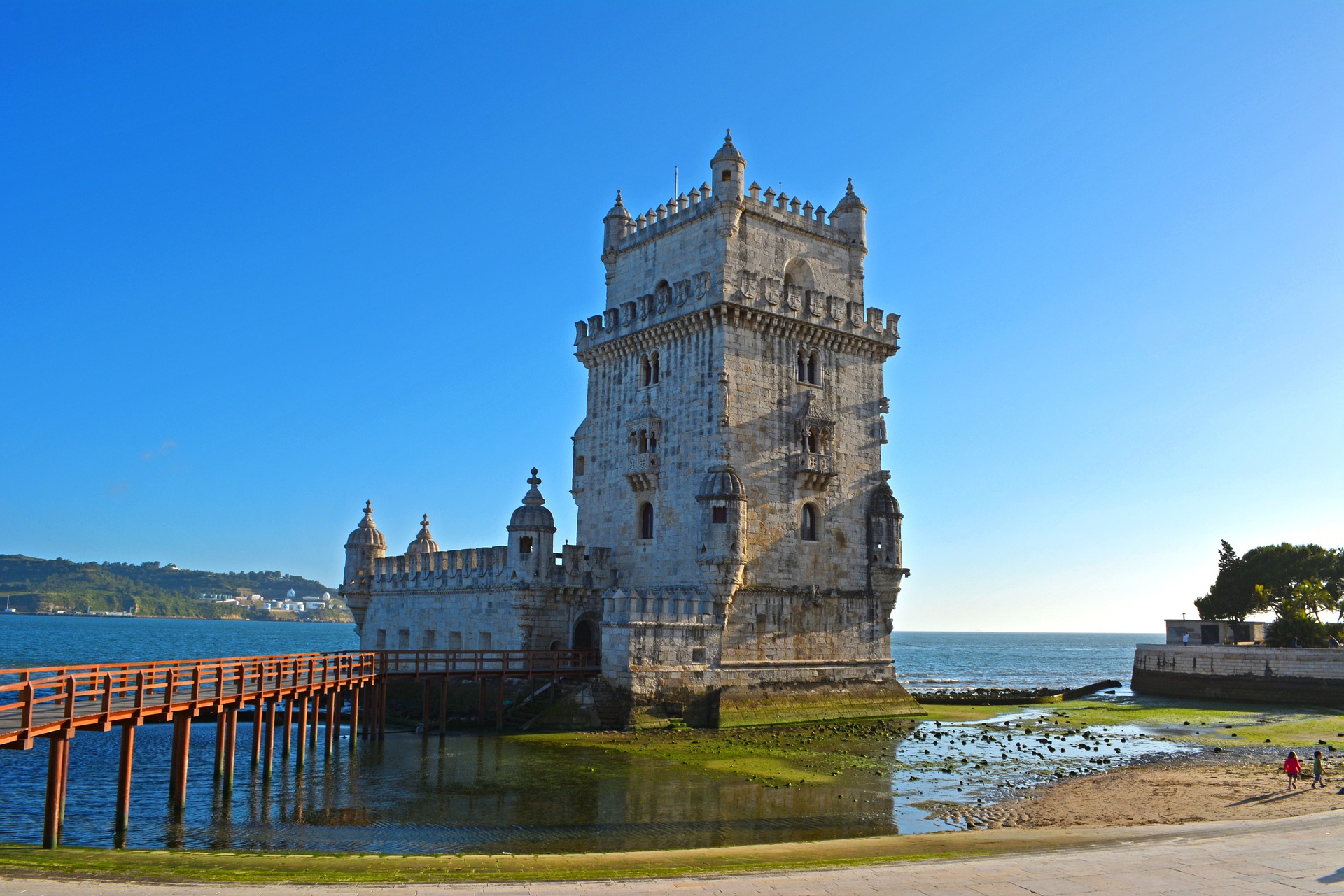 Berühmte Behlen Turm von Lissabon