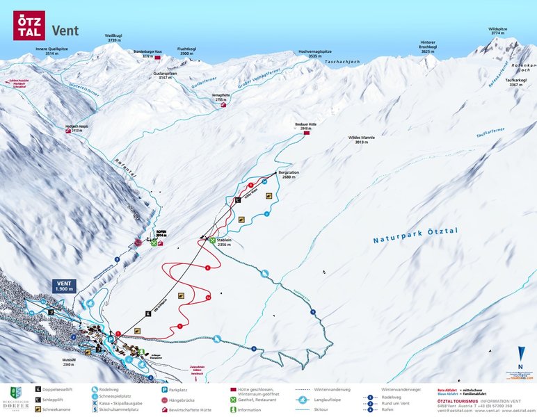 Ein Überblick der Piste - Skiurlaub All Inklusiv an der Piste