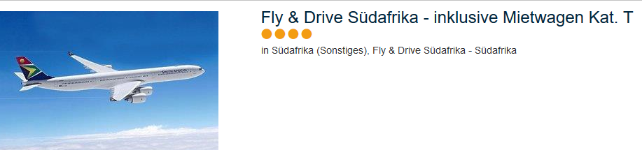 Fly & Drive Südafrika