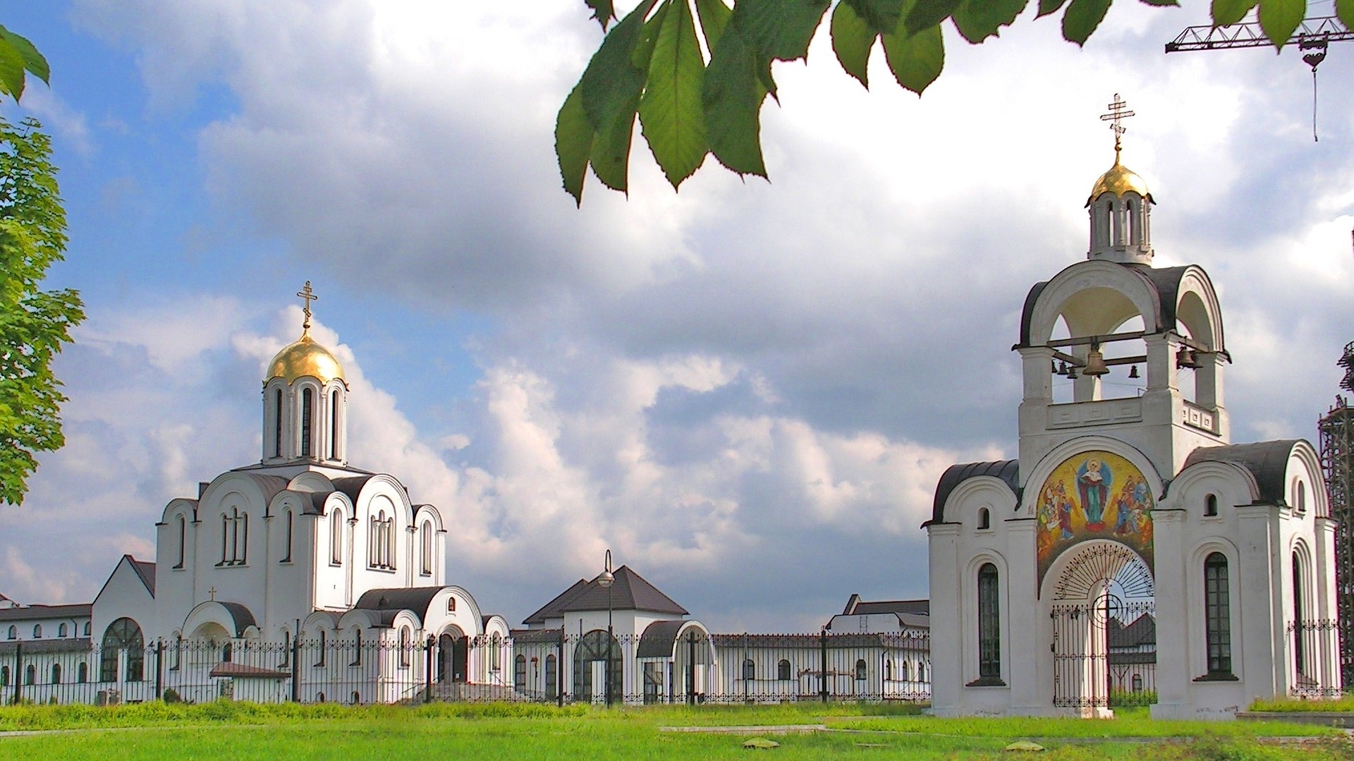 Minsk - die Orthodoxe Kirche in der Großstadt Namens Uspensky Kathedrale