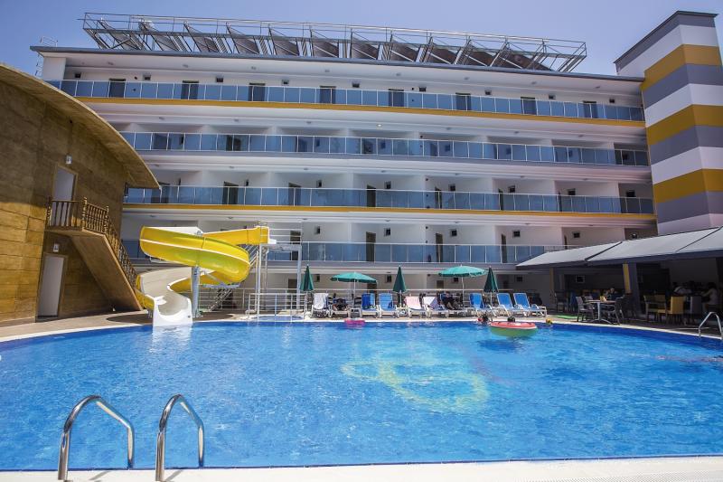 Pool für Schwimmer - Billig Ferien in der Türkei im Arsi Enfi city Beach
