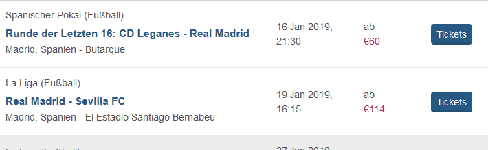 Screenshot La Liga Tickets günstig buchen