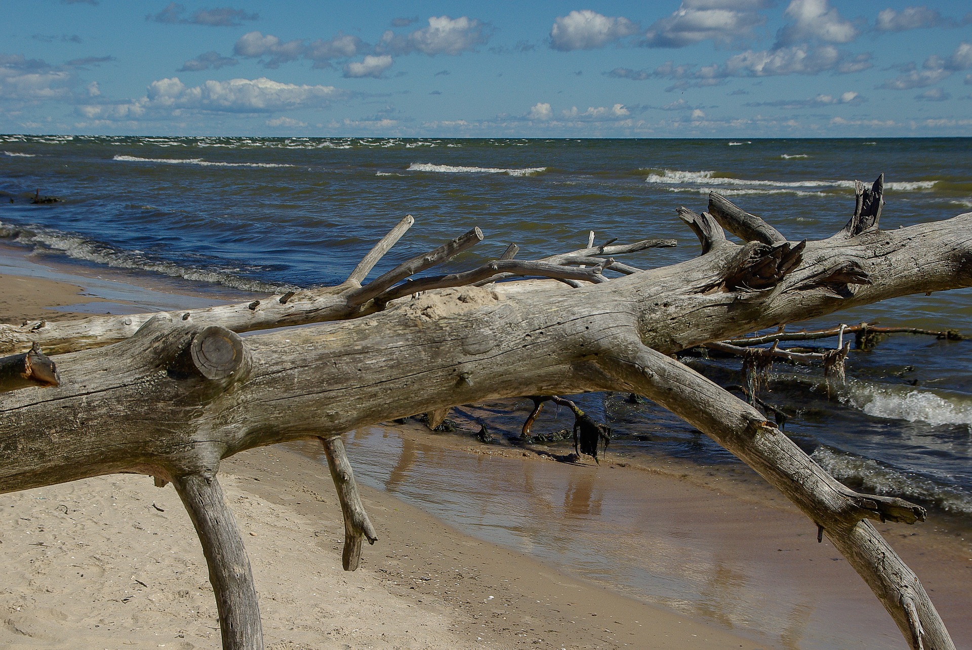 Baltisches Meer in Lettland im Sommer kann man hier sogar Badeurlaub planen!