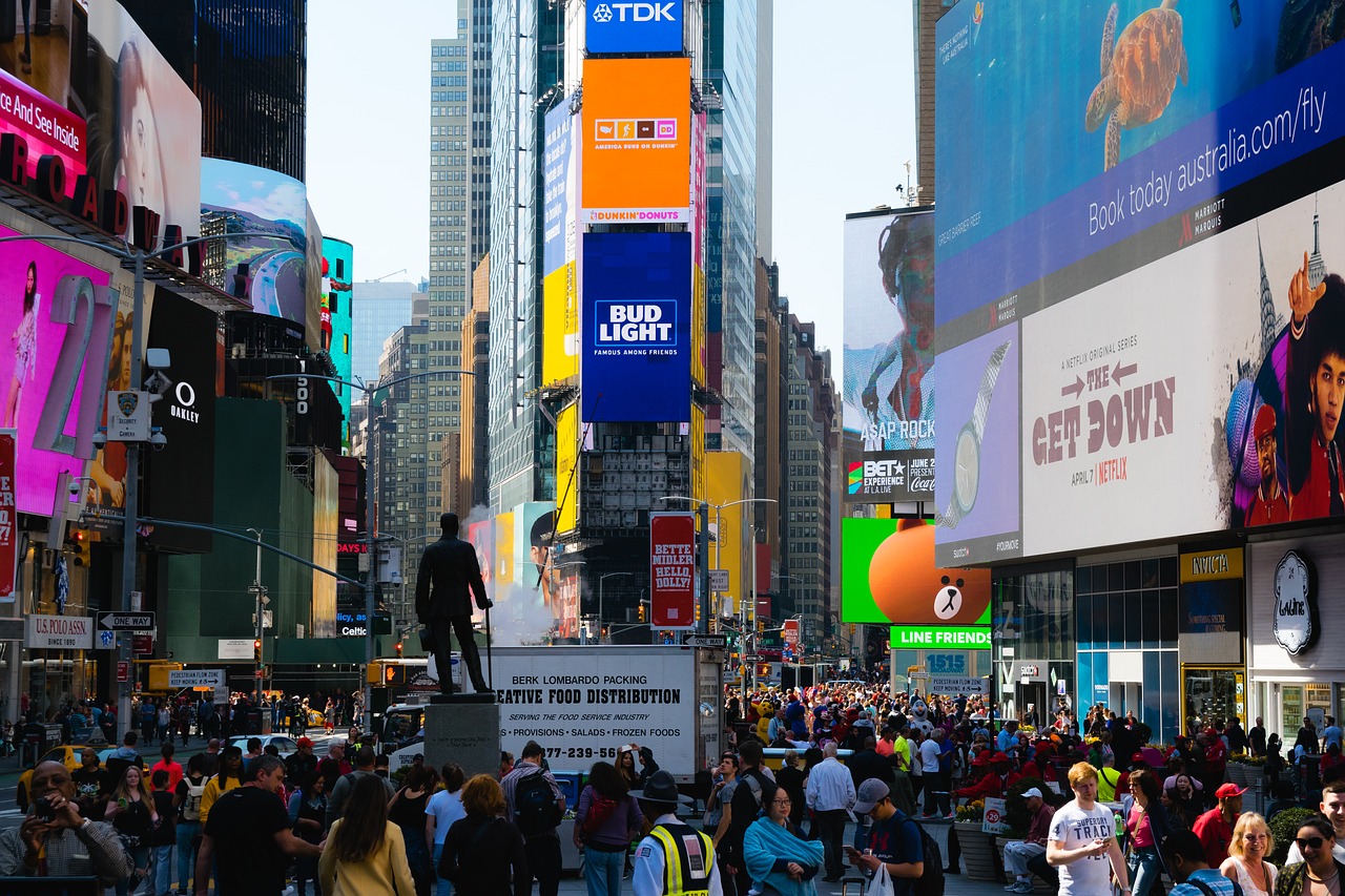Shoppen in New York - Time Square