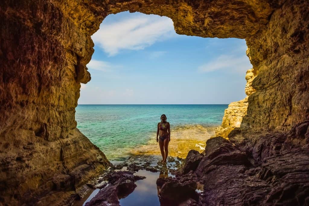 Meereshöhle Zypern Reise