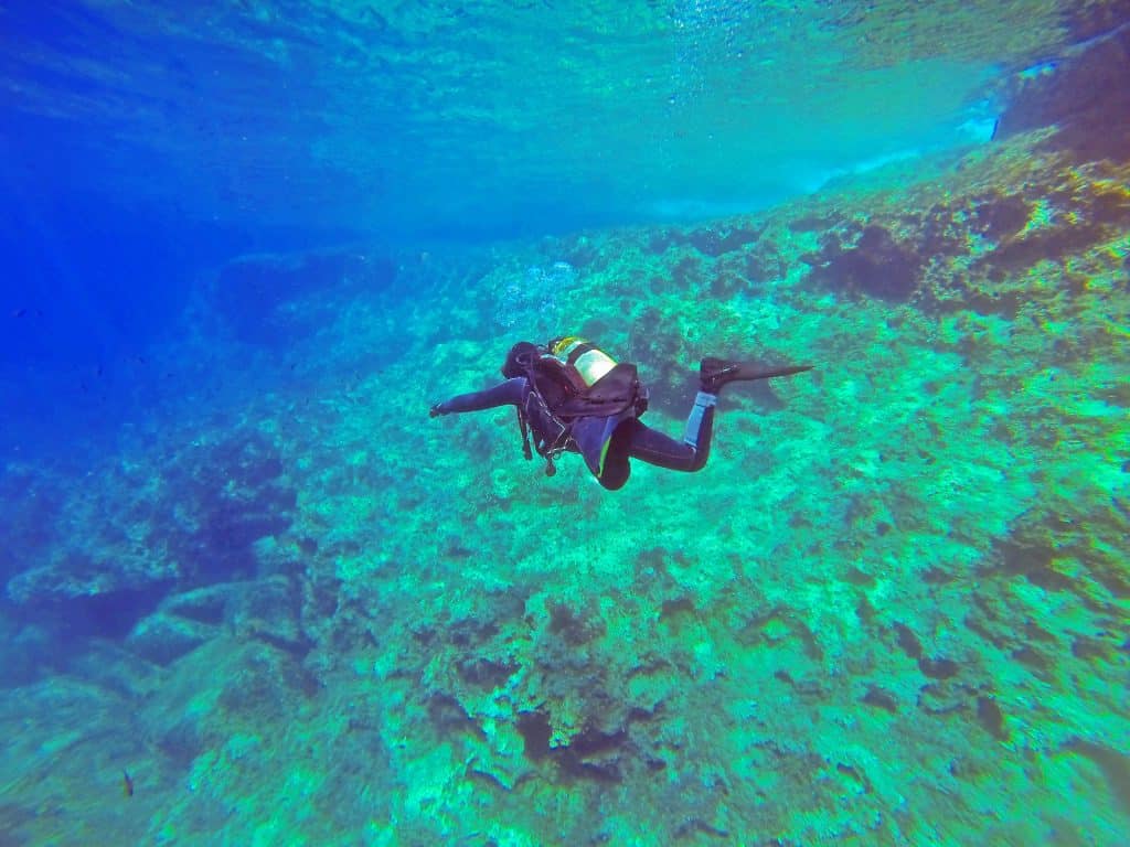 Mindestens einen Tag sollte man sich die unter Wasserwelt im Mittelmeer auf der Insel gönnen