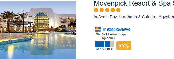5 Sterne Luxus in Ägypten - Mövenpick Resort & Spa Soma Bay