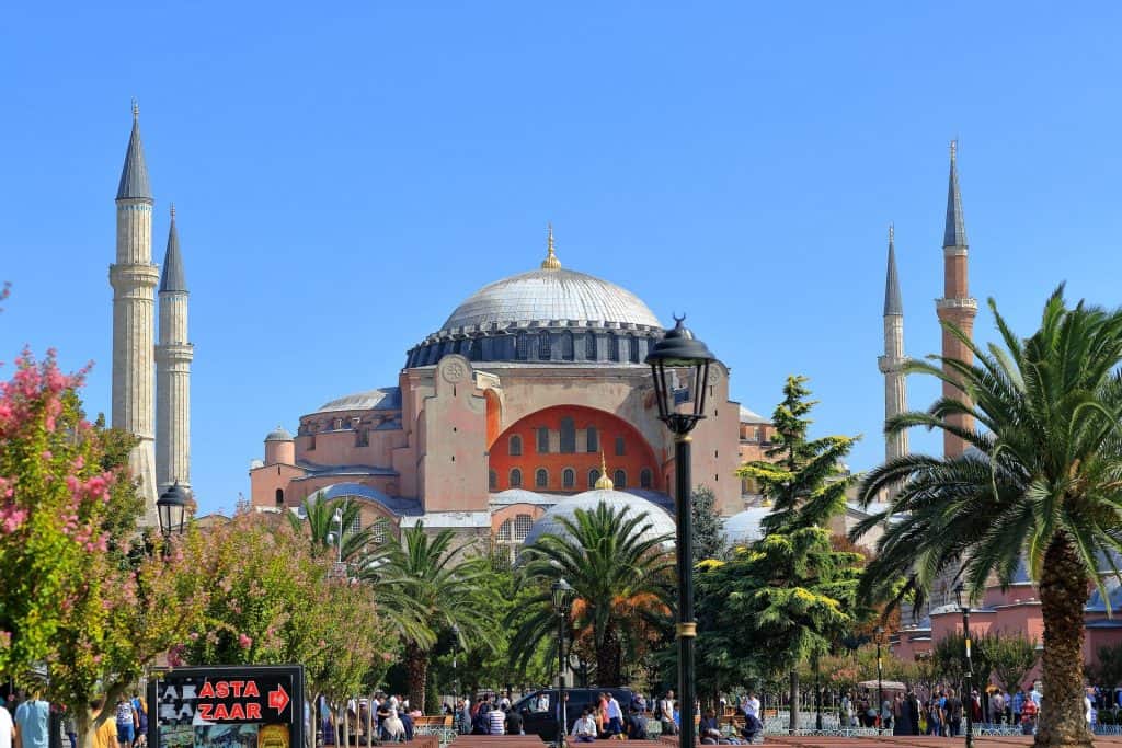 Hagia Sophia eine ehemalige Kirche - der religöse Hotpsot