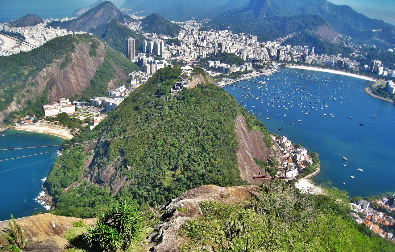 Ausblick vom Zuckerhut auf Rio de Janeiro