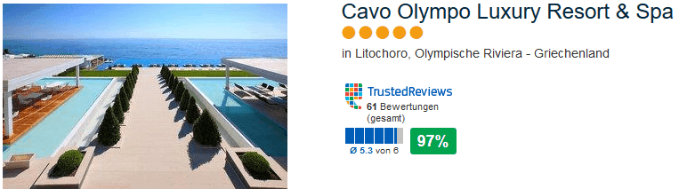 Cavo Olympo Luxury Resort & Spa - Erwachsenenhotel