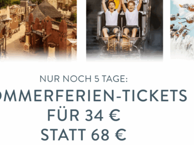Sommerferien-Tickets im Phantasialand 2025 für nur 34 € statt 68 €! – Aktion endet am 26. Mai! 1 Sommerferien-Tickets im Phantasialand 2025 für nur 34 € – Aktion endet am 26. Mai!