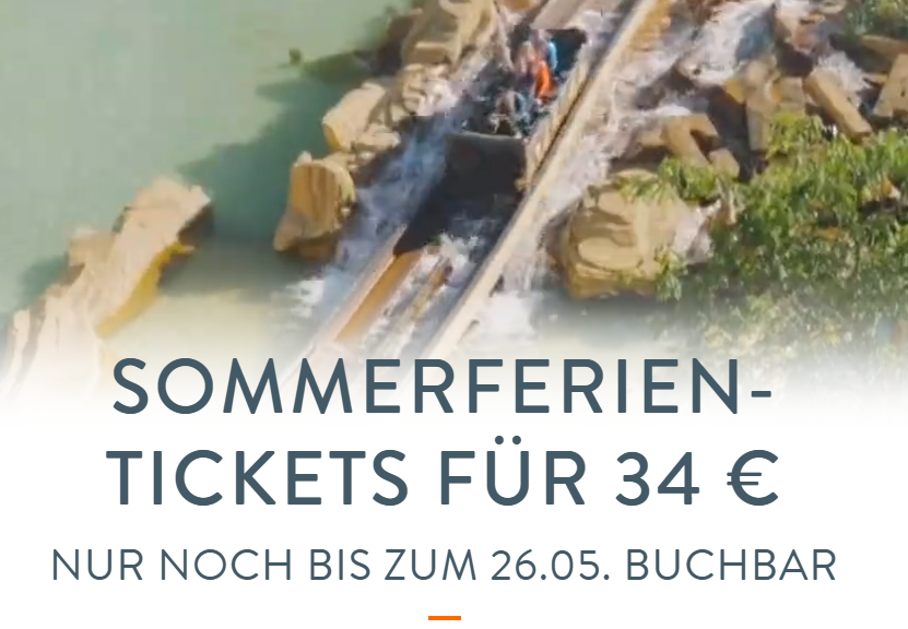 Sommerferien-Tickets im Phantasialand 2025 für nur 34 € statt 68 €! – Aktion endet am 26. Mai! 2 Sommerferien-Tickets im Phantasialand